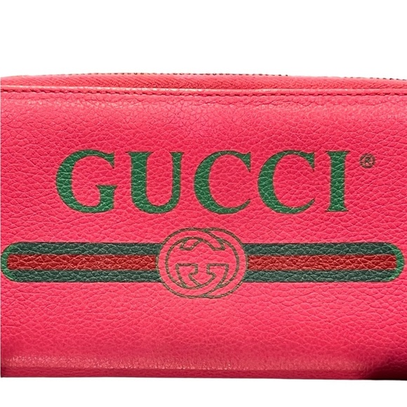 EUC GUCCI ZIPPER WALLET - Picture 4 of 8